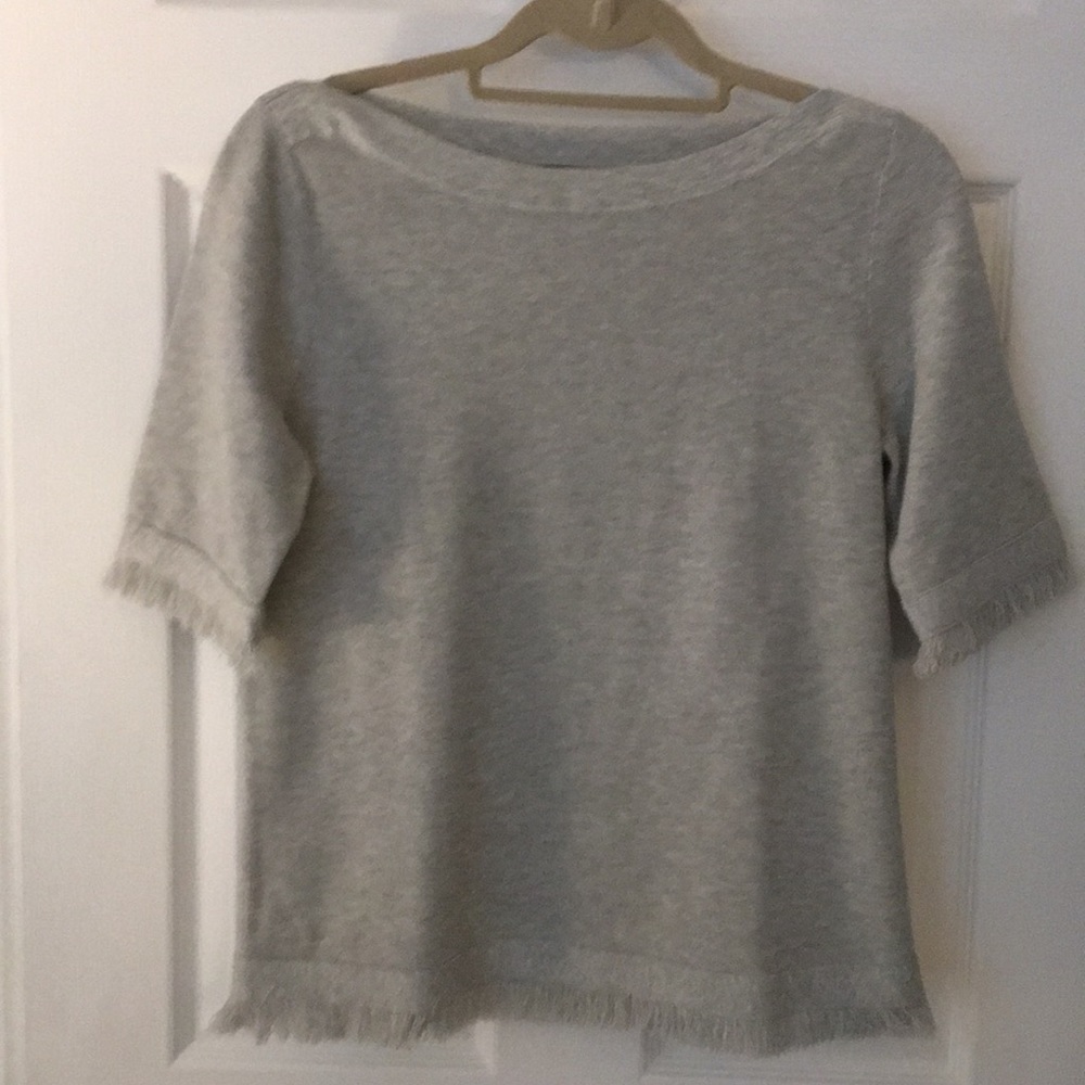 Ann Taylor fringed too. NWOT.